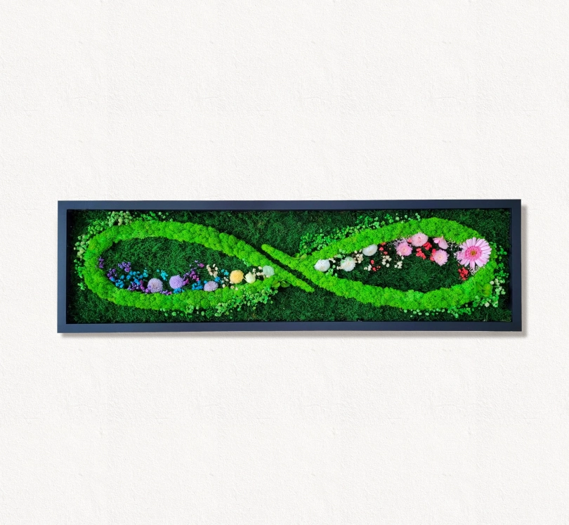 Preserved Moss Art Framed