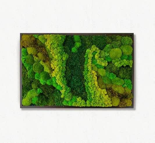 Moss wall art